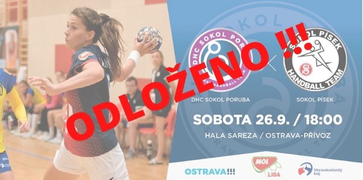 UTKÁNÍ S PÍSKEM ODLOŽENO !!!