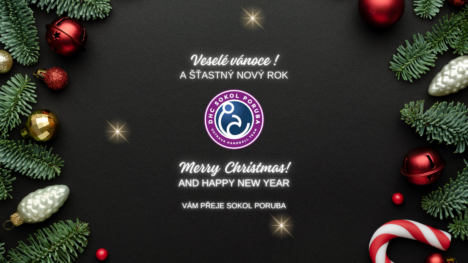 VESELÉ VÁNOCE A ŠŤASTNÝ NOVÝ ROK