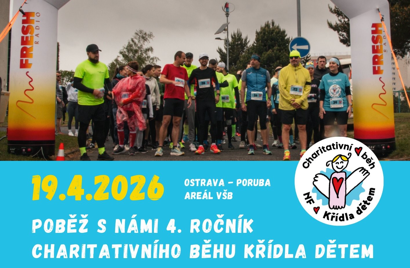 KŘÍDLA S HÁZENOU. POJĎ SI ZABĚHAT A PODPOŘIT DOBROU VĚC!
