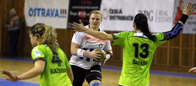 Házenkářky Poruby prohrály v Mostu a v Interlize skončí  třetí